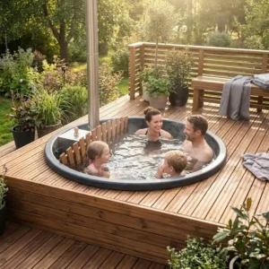 Inbouw hot tub - Interne kachel - Tot 6 peronen