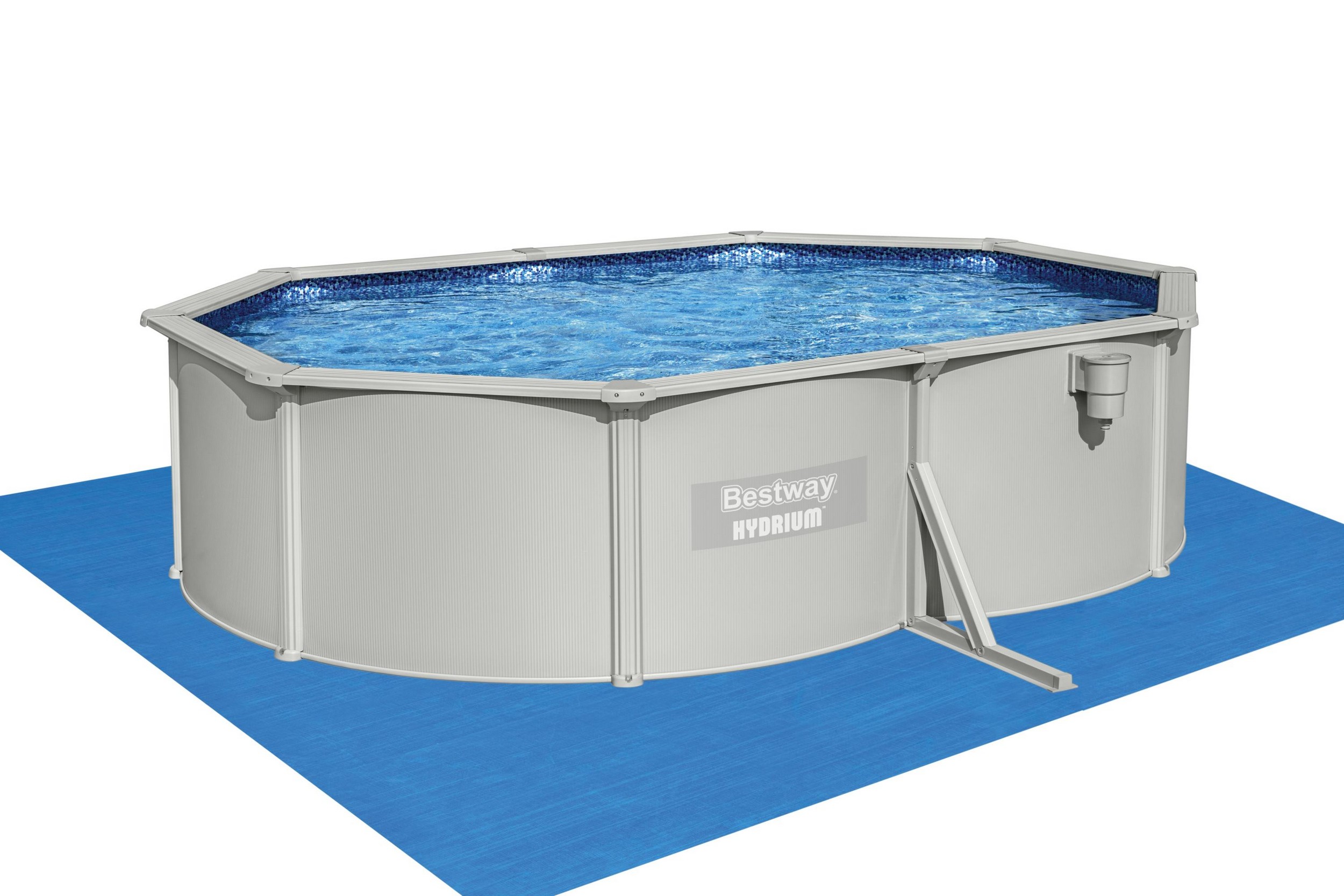 Bestway zwembad hydrium set (zandfilter) ovaal 500 - Afbeelding 6