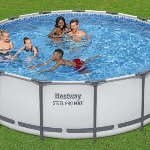 Bestway zwembad steel pro max set rond 457x122