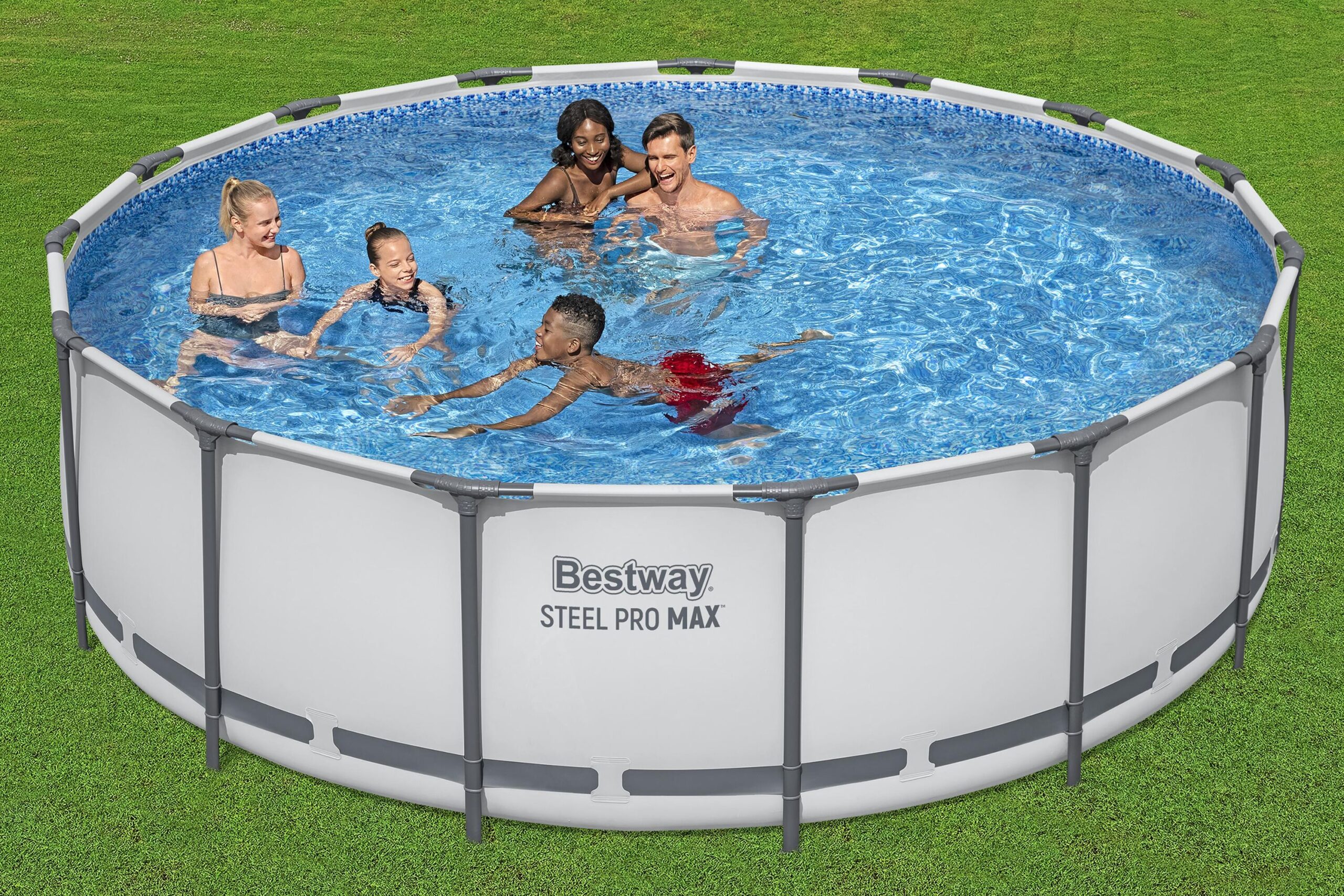 Bestway zwembad steel pro max set rond 457x122