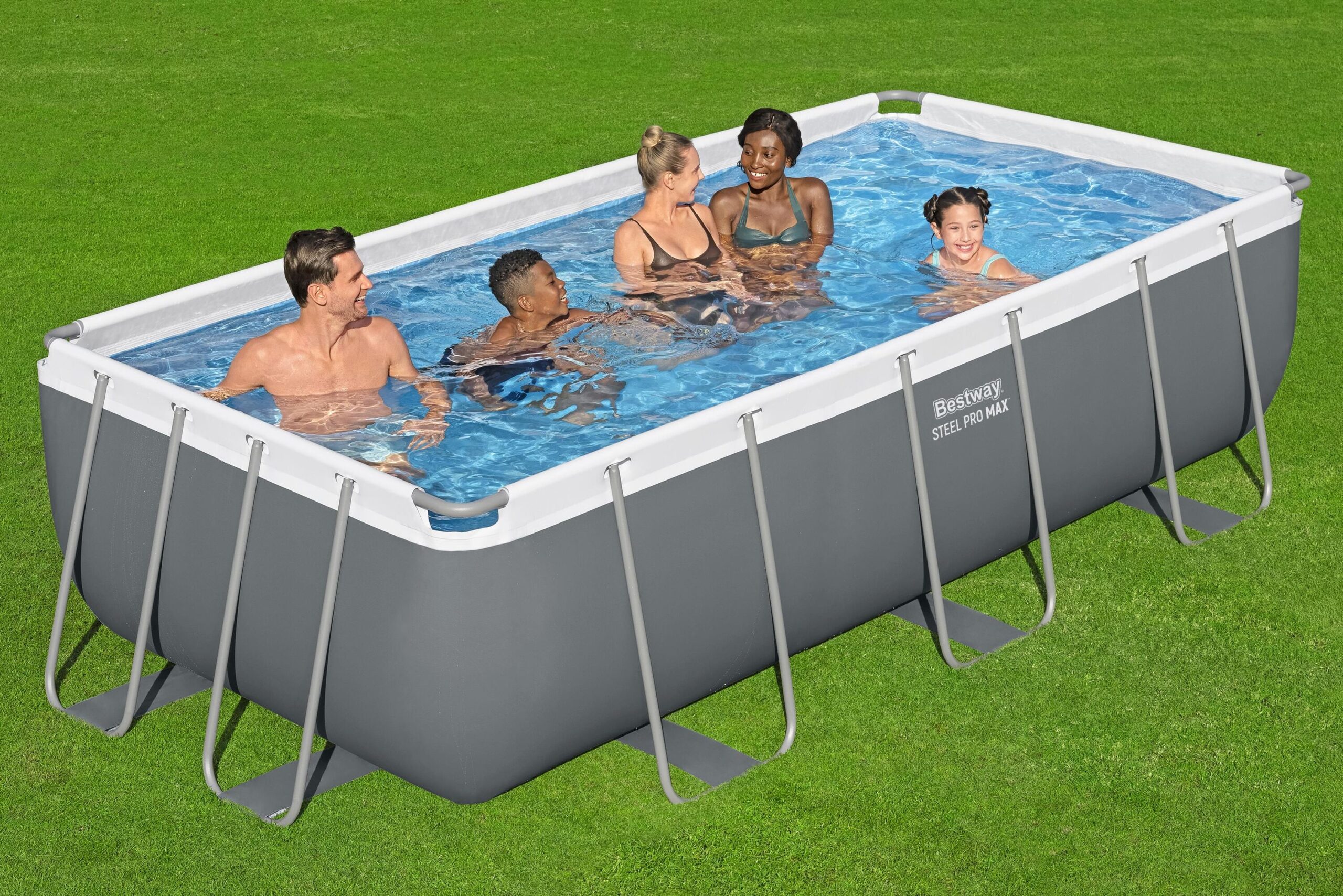 Bestway zwembad steel pro max set rechthoek 404