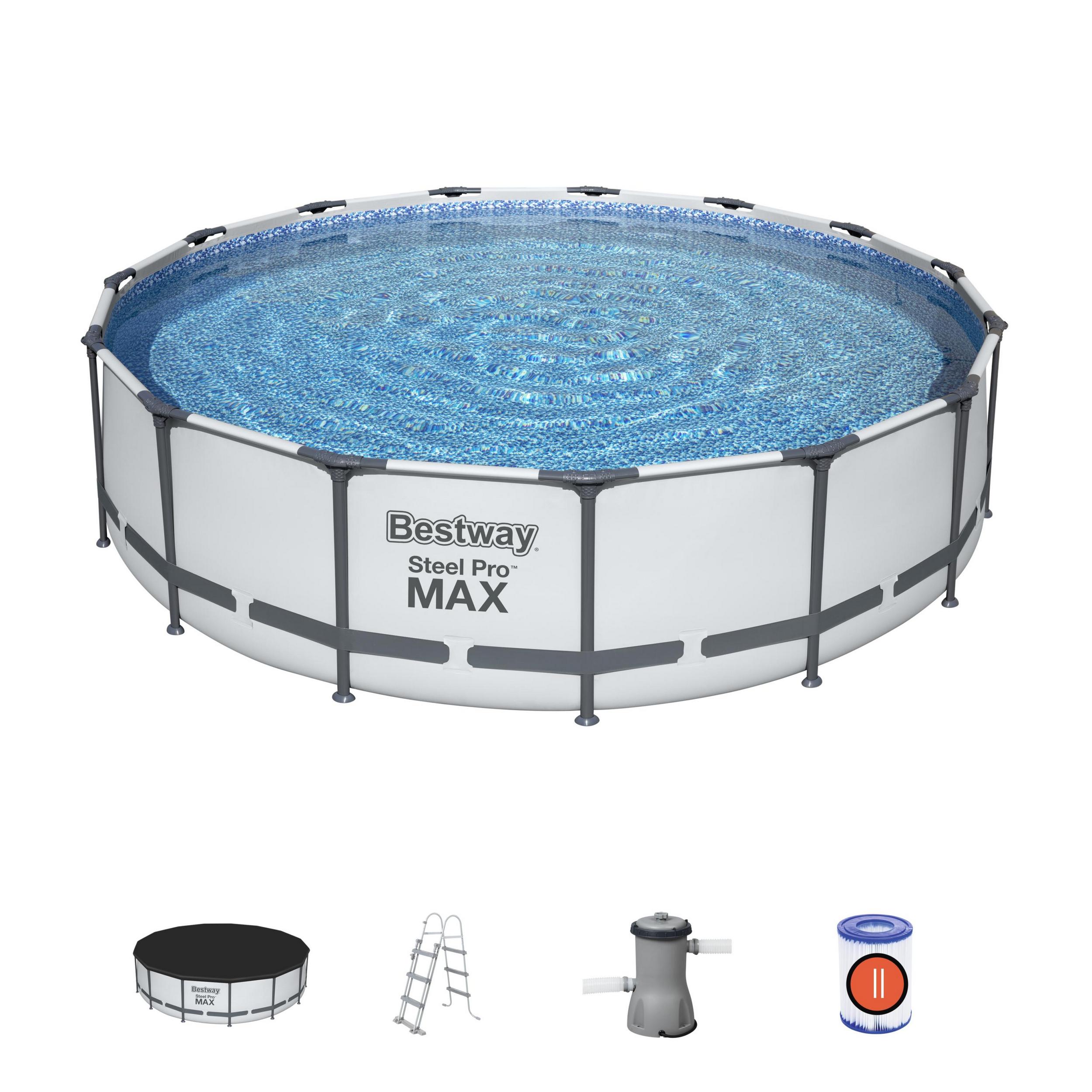 Bestway zwembad steel pro max set rond 457x107 - Afbeelding 6