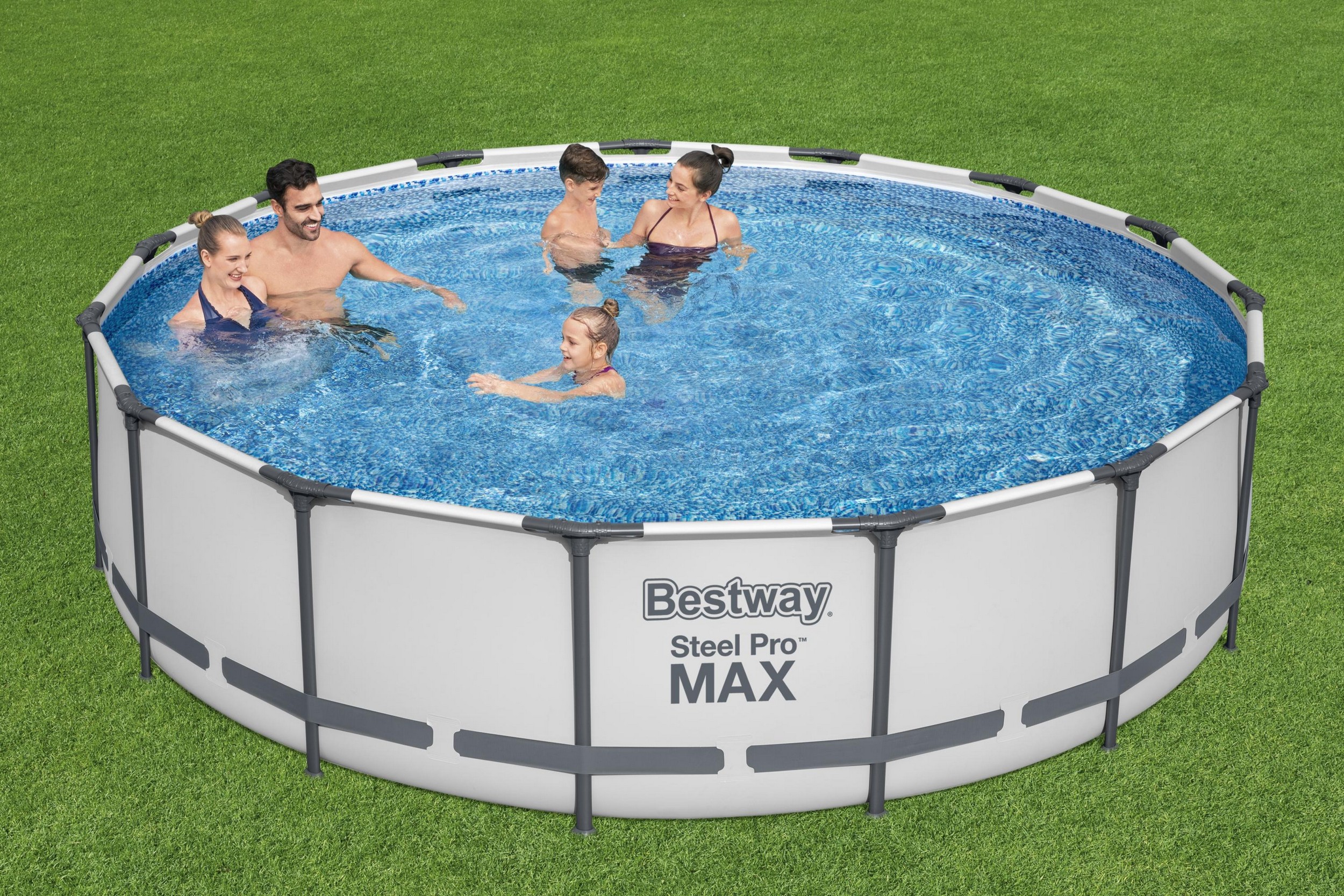 Bestway zwembad steel pro max set rond 457x107