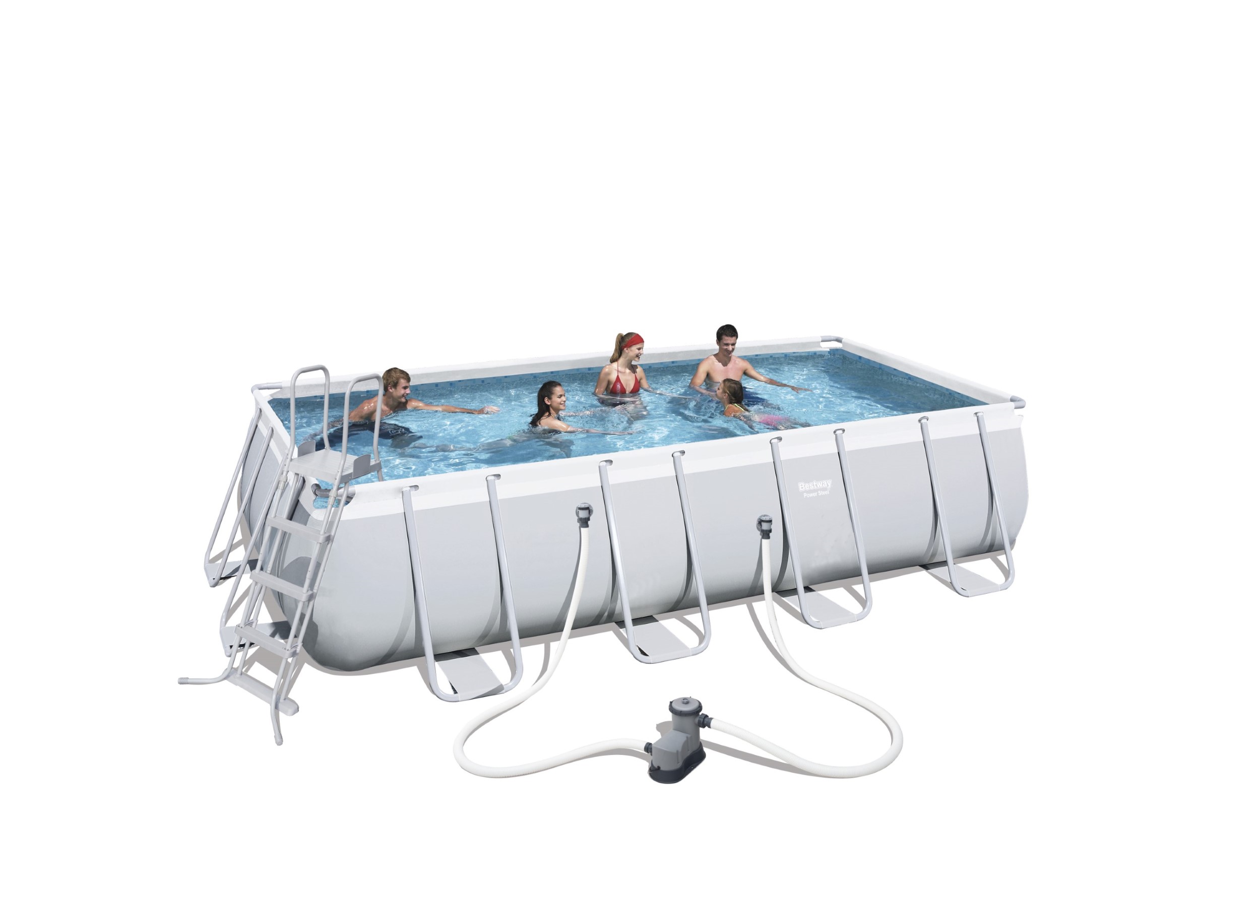 Bestway zwembad steel pro max set rechthoek 549 - Afbeelding 8