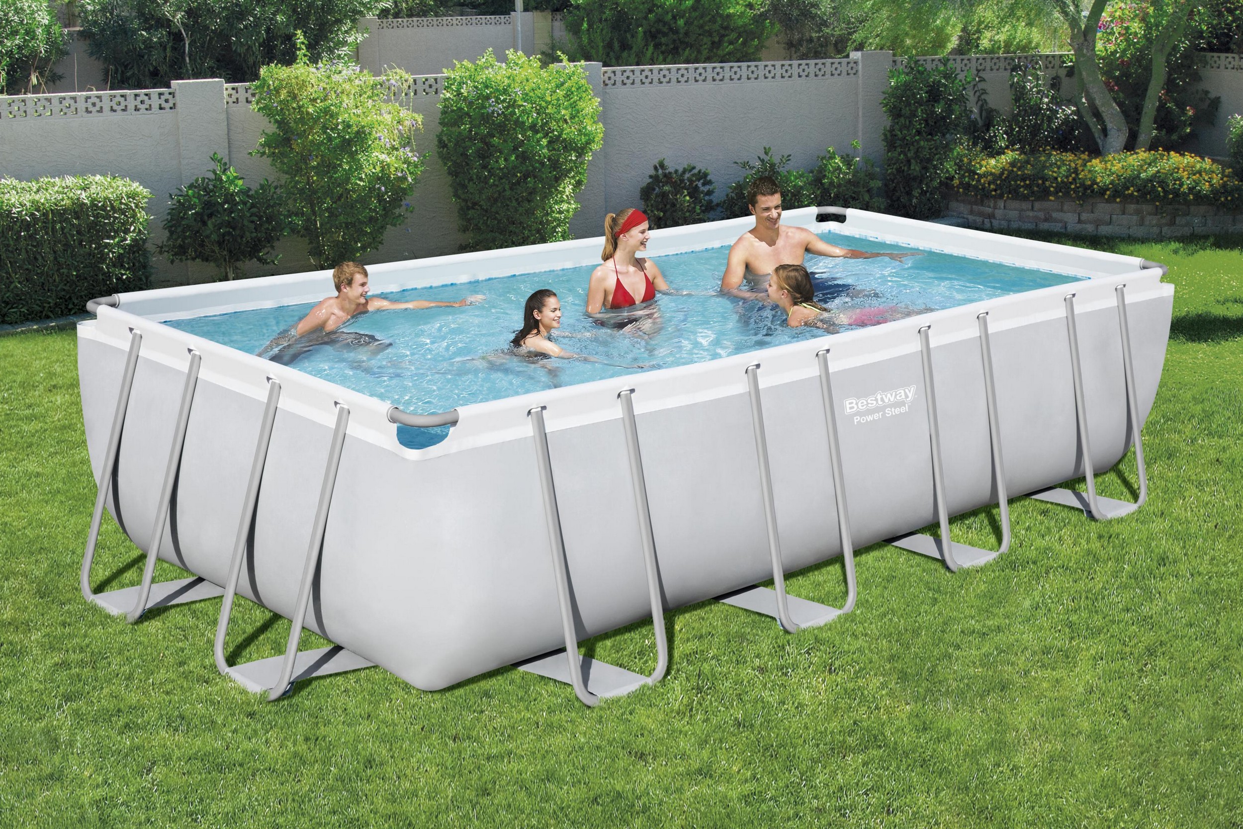 Bestway zwembad steel pro max set rechthoek 549 - Afbeelding 10
