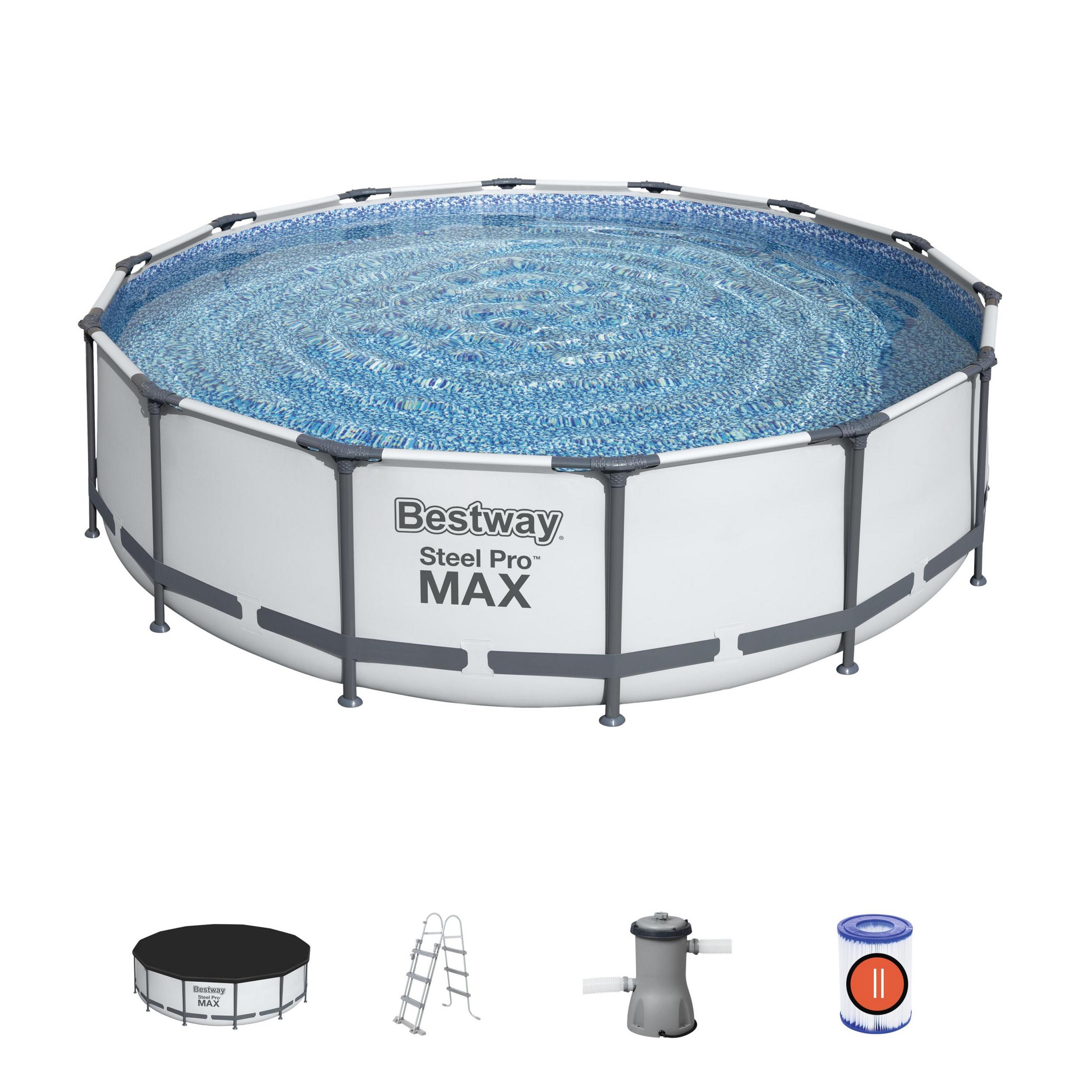 Bestway zwembad steel pro max set rond 427x84 - Afbeelding 4