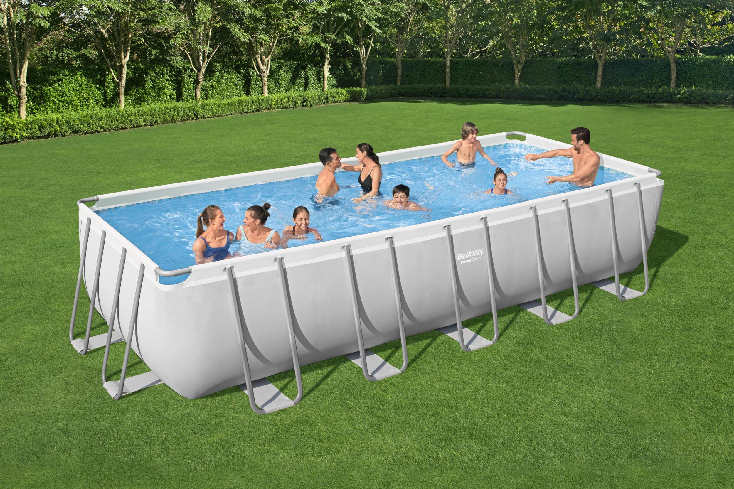 Bestway zwembad steel pro max set rechthoek 640