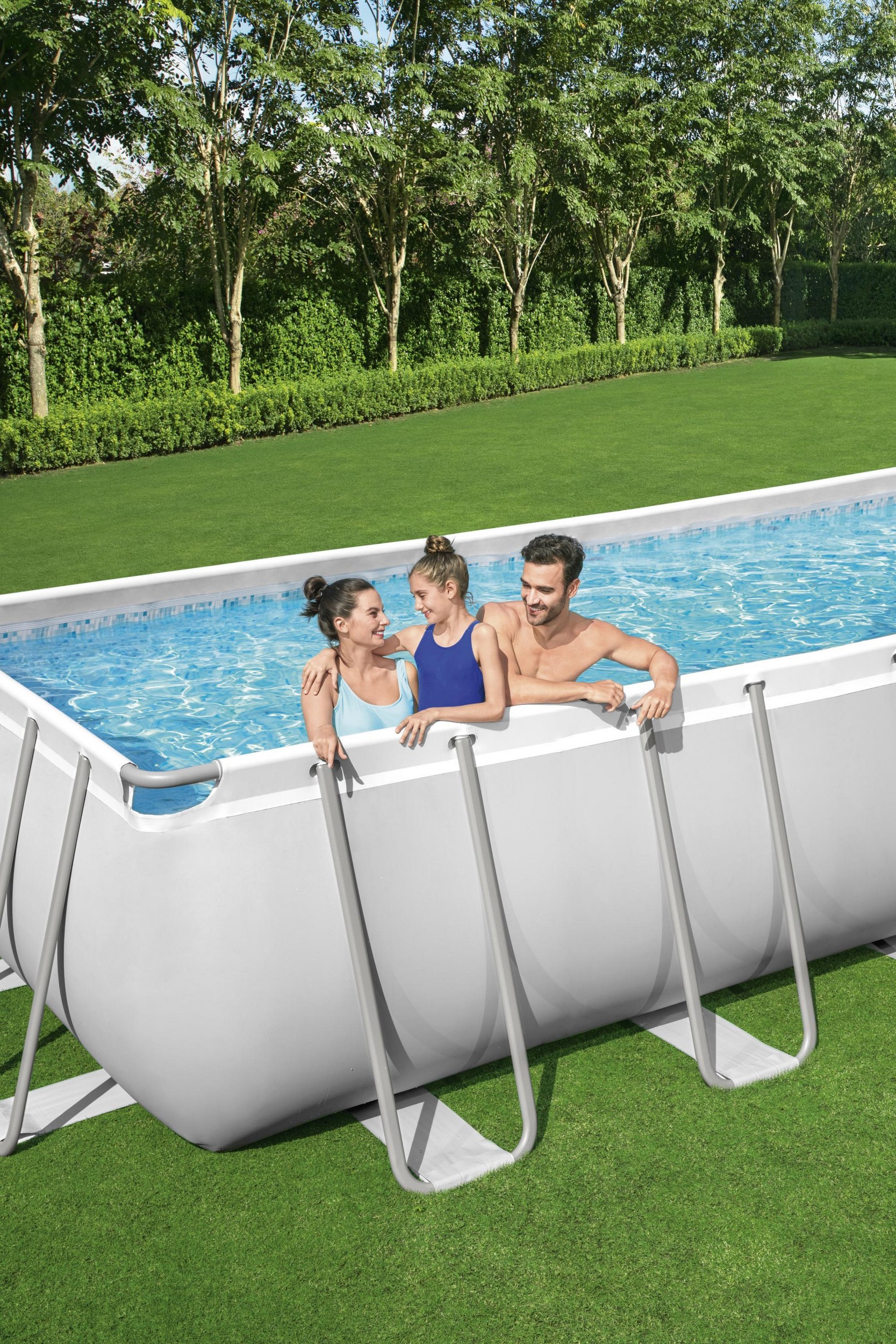 Bestway zwembad steel pro max set rechthoek 640 - Afbeelding 7