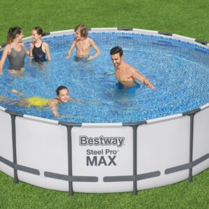 Bestway zwembad steel pro max set rond 488