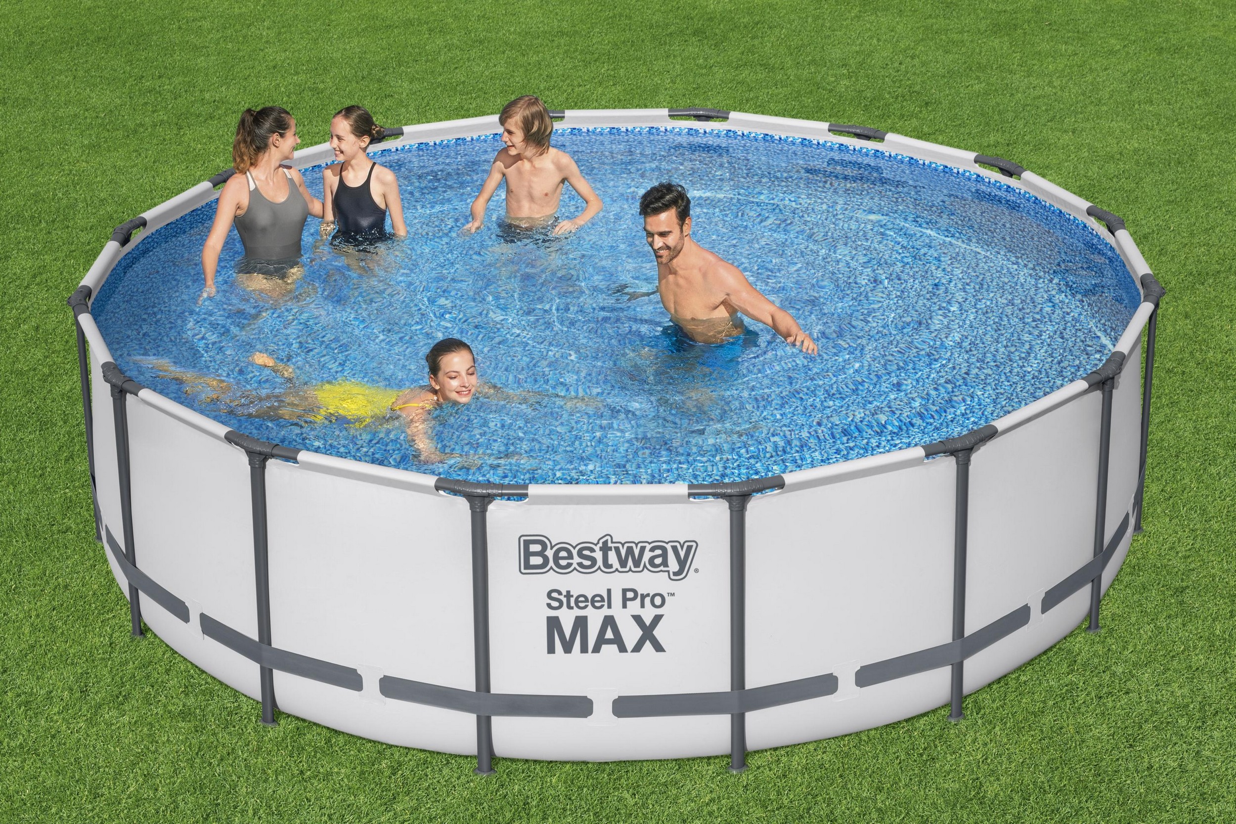 Bestway zwembad steel pro max set rond 488