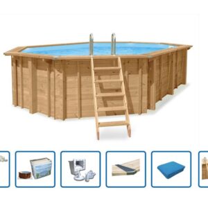 Woody   ovaal 8,40 x 4,90 / 1,36m