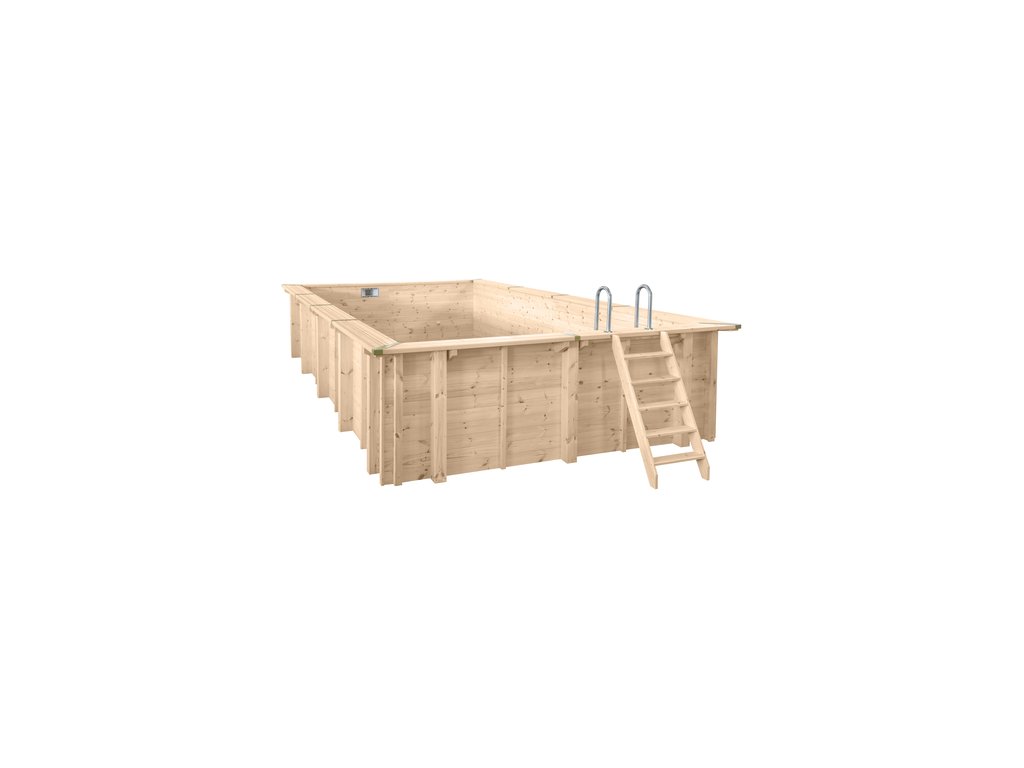 Woody rechthoek 7,90 x 4,00 m / 1,38m - Afbeelding 4
