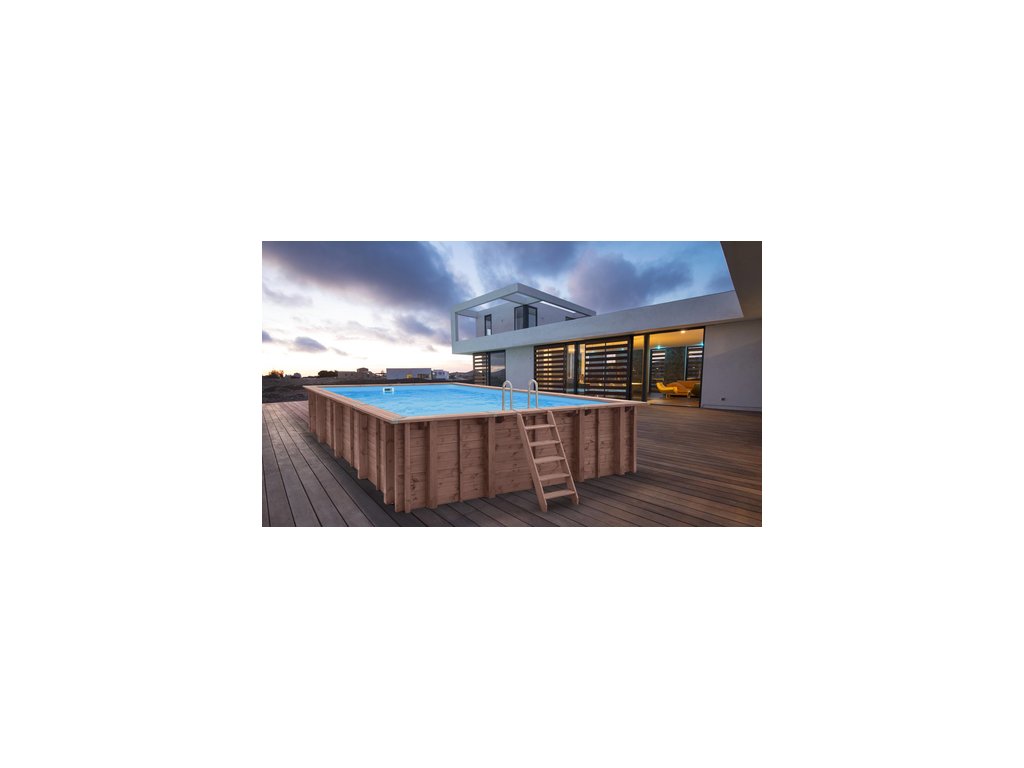 Woody rechthoek 7,90 x 4,00 m / 1,38m - Afbeelding 6
