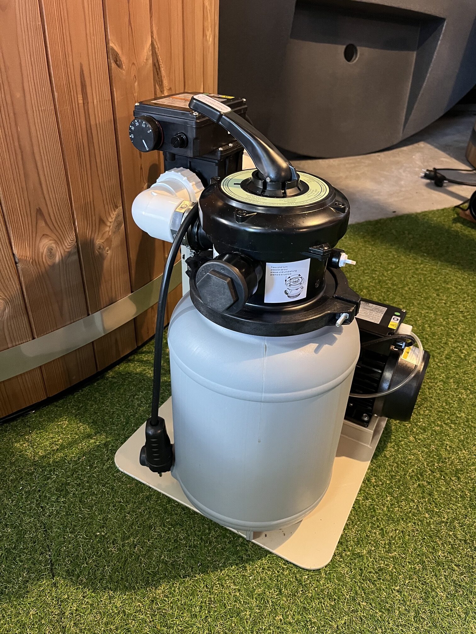 Zandfilter en 3 kW heater - Afbeelding 2